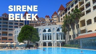 SIRENE Belek Hotel  Antalya Turkey [upl. by Bonine]