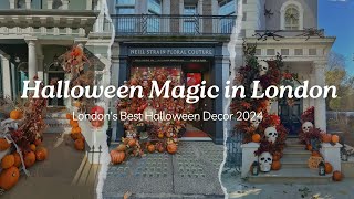 Londons Spookiest Halloween Decor 2024 [upl. by Demott]