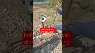 Indian railway signal dipartment training  training signal railway Indianrailway signaling [upl. by Akemad]