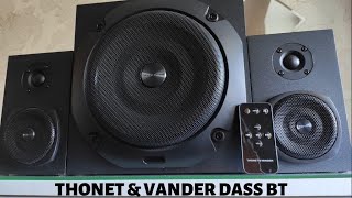 THONET amp VANDER DASS BT Акустическая система в 2024 году Sound Test [upl. by Zak]