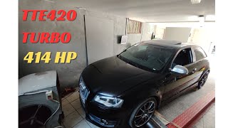 Audi S3 multimap switch stg2 on the Dyno [upl. by Auroora]