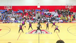 Northside HS Pantherettes Team Pom 2024  Kickstart My Heart [upl. by Akinas]