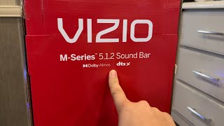 499 Vizio M512aH6 Sound Bar Unboxing and Testing [upl. by Gniliem]