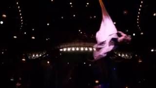 Alans Zumanity Aerial Silks act [upl. by Katlaps368]