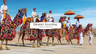 Camel ride in the Thar desert of Rajasthan India [upl. by Olimac]