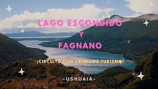 LAGO ESCONDIDO Y FAGNANO con CRIOLLOS TURISMO  CHECKIN TV [upl. by Latini859]