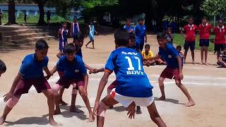 Sav vs grace kabaddi Zonal match in bhadravathi [upl. by Naitsabes]