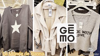 GEMO MODE 0410 NOUVELLE COLLECTION FEMME GRANDES TAILLES [upl. by Ayanad]