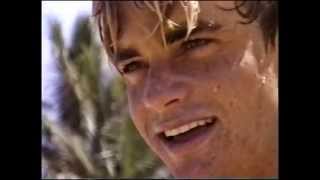 Laird Hamilton 1987 on the set of quotNorth Shorequot [upl. by Eiruam]