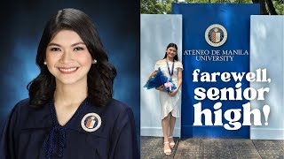 HIGH SCHOOL GRADUATION VLOG 2024 🎓 Ateneo de Manila SHS [upl. by Pufahl]