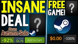 ABSOLUTELY INSANE STEAM AUTUMN SALE 2024 DEAL  GET A FREE STEAM PC GAME RIGHT NOW [upl. by Eylrahc]