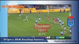 NRL Analysis Origin I NSW Deciding Factors [upl. by Kathleen]