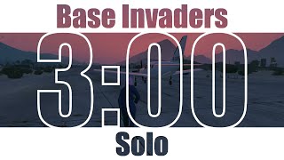 300  GTA Online  Base Invaders  Speedrun [upl. by Eejan]