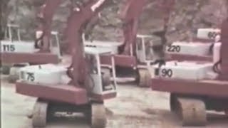 Poclain SynchronizedDancing Excavator Demonstration [upl. by Tilagram]