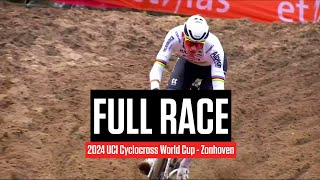 FULL RACE 2024 UCI Cyclocross World Cup  Zonhoven [upl. by Rellim]