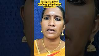 Nonveg sinus தலை வலிக்கு ஒத்துக்காது shorts viral trending sinus headache [upl. by Anohr260]