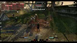 Elder Scrolls Online  Breton Nightblade with Warhammer PvP Beta Server [upl. by Germain298]