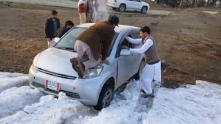 toyota passo car stunt January 26 2019 [upl. by Nilya]