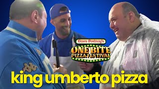 King Umberto Pizza FULL 2023 INTERVIEW  Rolands Food Court [upl. by Sasnak60]