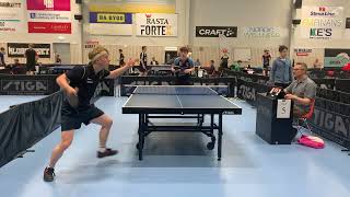 Malte Nilsson vs Hampus Törnkvist  Set 3  BoysGirls 16  Semi Finals  Askims Cup 2024 [upl. by Howlend]