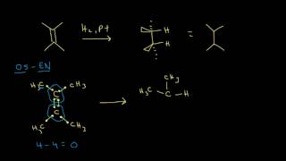 Hydrogenation  Alkenes and Alkynes  Organic chemistry  Khan Academy [upl. by Gauntlett]