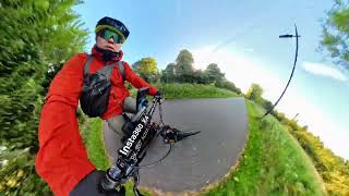 instagram insta360x4 dublin emtb bafang irelandtesting out my new shimano alfine 8 IGH [upl. by Eissert]