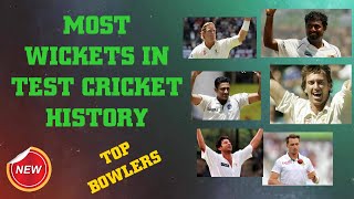 Most Wickets in Test Cricket in the world  Top 20 bowlers in test cricket history 19712020 [upl. by Seabury]