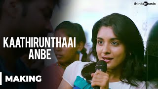 Naveena Saraswathi Sabatham  Making of Kaathirunthaai Anbe Song [upl. by Kulseth673]