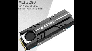 Teucer M2 NVMe SSD Heatsink Fan Review and Test [upl. by Shewmaker]