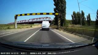 DVR Prestigio RoadRunner 545GPS on route Bucuresti Lujerului to Vaslui [upl. by Landmeier372]