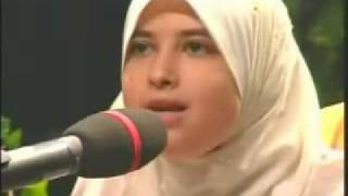 Best female Quran reciter Sumayya EdDeeb reciting Surat AlFajr [upl. by Meehahs]