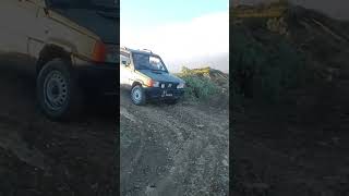 Of road 4x4 automobile fiat panda Sisley 4x4 [upl. by Errol]