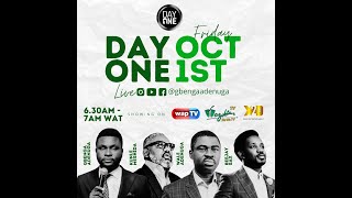 DAYONE OCTOBER 1st 2021 with Gbenga Adenuga [upl. by Amati]