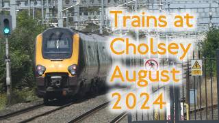 Trains at Cholsey August 2024 [upl. by Flip302]