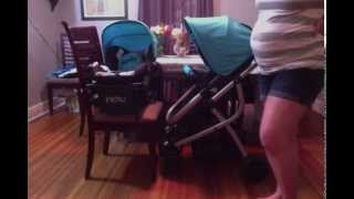 URBINI OMNI 3 IN 1 TRAVEL SYSTEM  REVIEW IN PEACOCK [upl. by Eelrehpotsirhc]