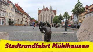 Stadtrundfahrt Altstadt Mühlhausen [upl. by Notsud]