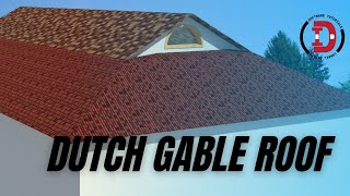 Dutch Gable Roof  In Revit [upl. by Llereg]