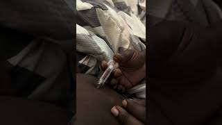 Giving a lovenox injection shorts youtubeshorts fyp foryoupage hospital pregnancy india [upl. by Laekcim321]