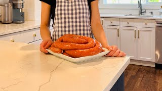 Receta de longaniza cómo hacer el chile y mucho más [upl. by Franckot]