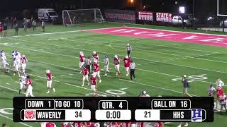 Varsity Football vs Horseheads [upl. by Rothenberg]