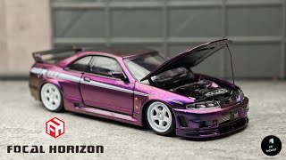 Nissan Skyline GTR R33 Nismo 400R Midnight Purple by Focal Horizon  UNBOXING and REVIEW [upl. by Salas]