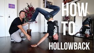 How to Breakdance  Head Hollowback  Victor Kim [upl. by Airbas148]