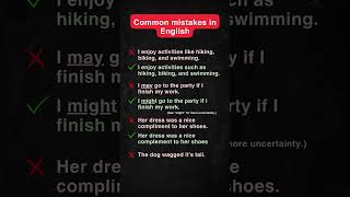 Common English Mistake 20 [upl. by Talanta]