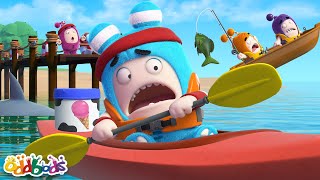 The Ice Cream Team  Oddbods Full Episode  Funny Cartoons for Kids [upl. by Ymaj]