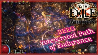 Big Teleport Slam  Consecrated Path of Endurance Juggernaut Progress v1  Path of Exile Affliction [upl. by Dey130]