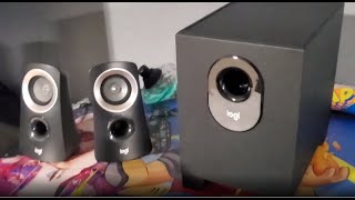 Logitech Z313 Speakers W Subwoofer Setup and Unboxing [upl. by Bajaj155]