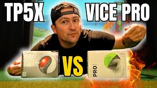 2024 Vice Pro vs 2024 Taylormade TP5X  SHOCKING RESULTS [upl. by Eiralih]