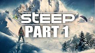 STEEP Walkthrough Gameplay Part 1 – Playing in the Snow [upl. by Ramonda682]