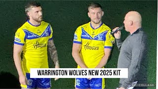 Warrington Wolves New 2025 Kit [upl. by Adnowat]