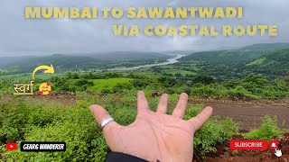 Mumbai To Sawantwadi via Coastal road  Kokan Bike Ride  Roads conditions😫 [upl. by Ury]